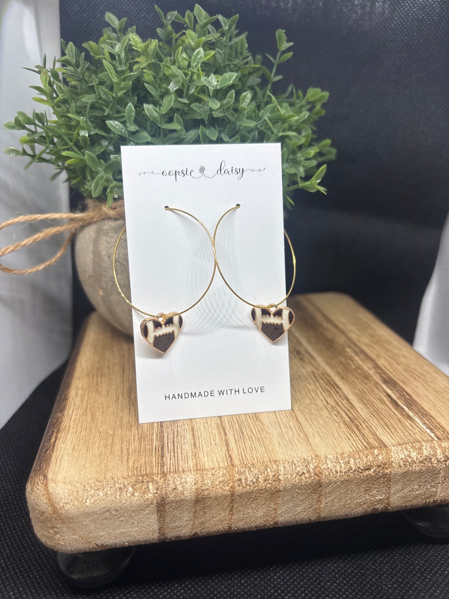 The football heart hoops