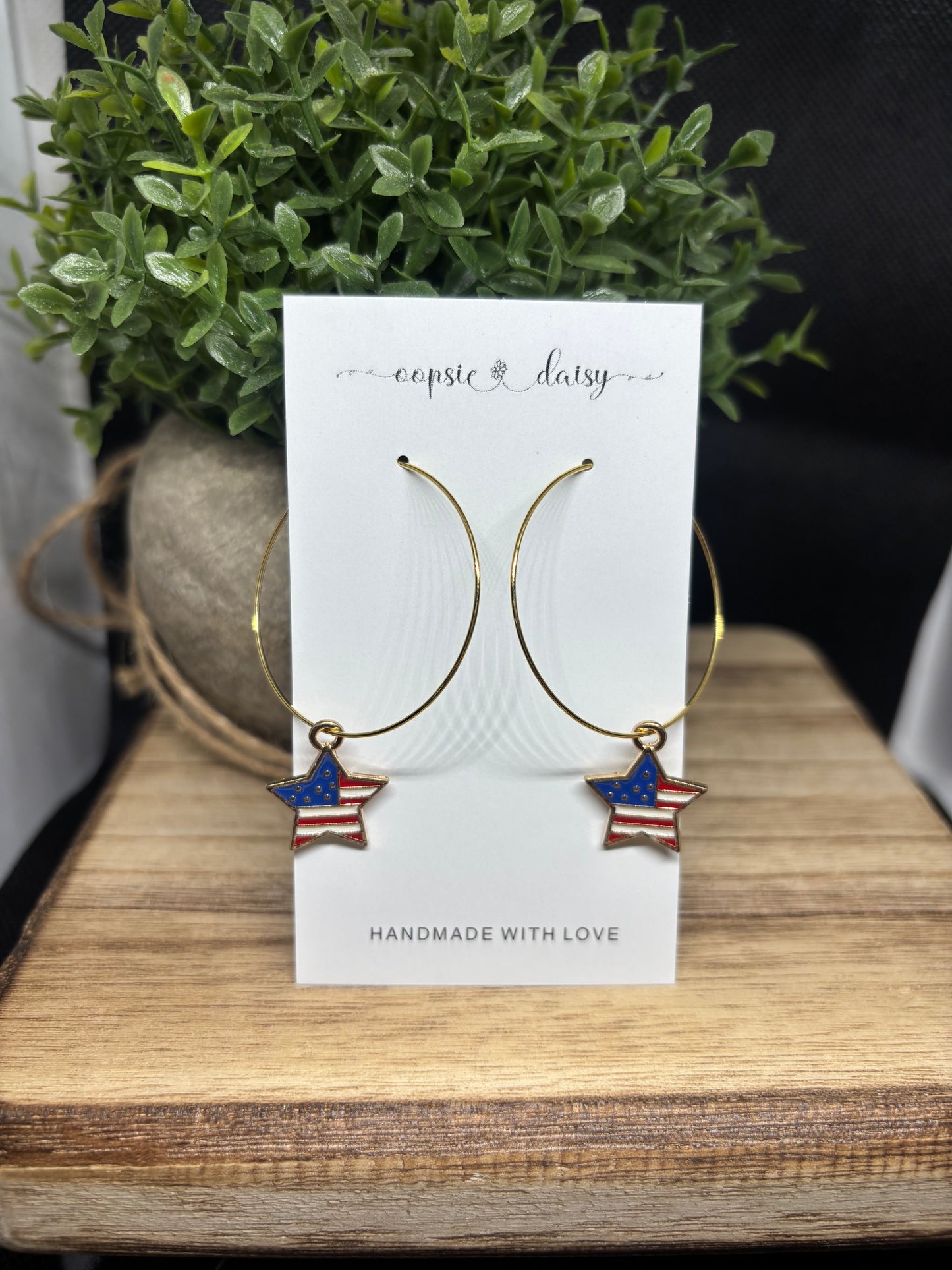 The American Flag Star hoops