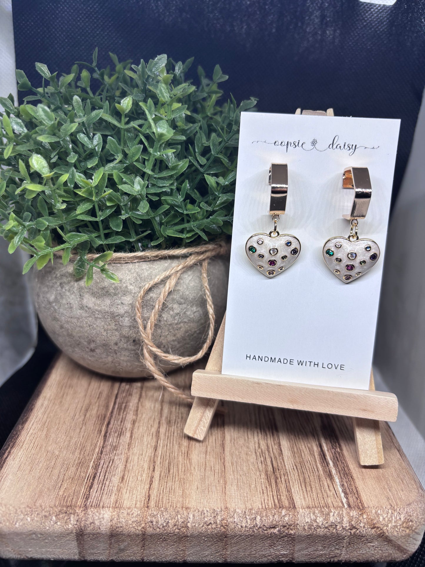 Pearl jewel hearts