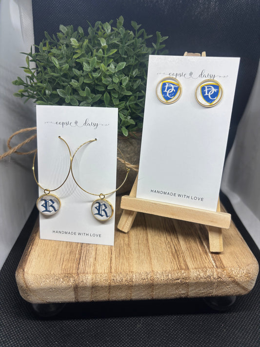 Decatur county/Riverside earrings