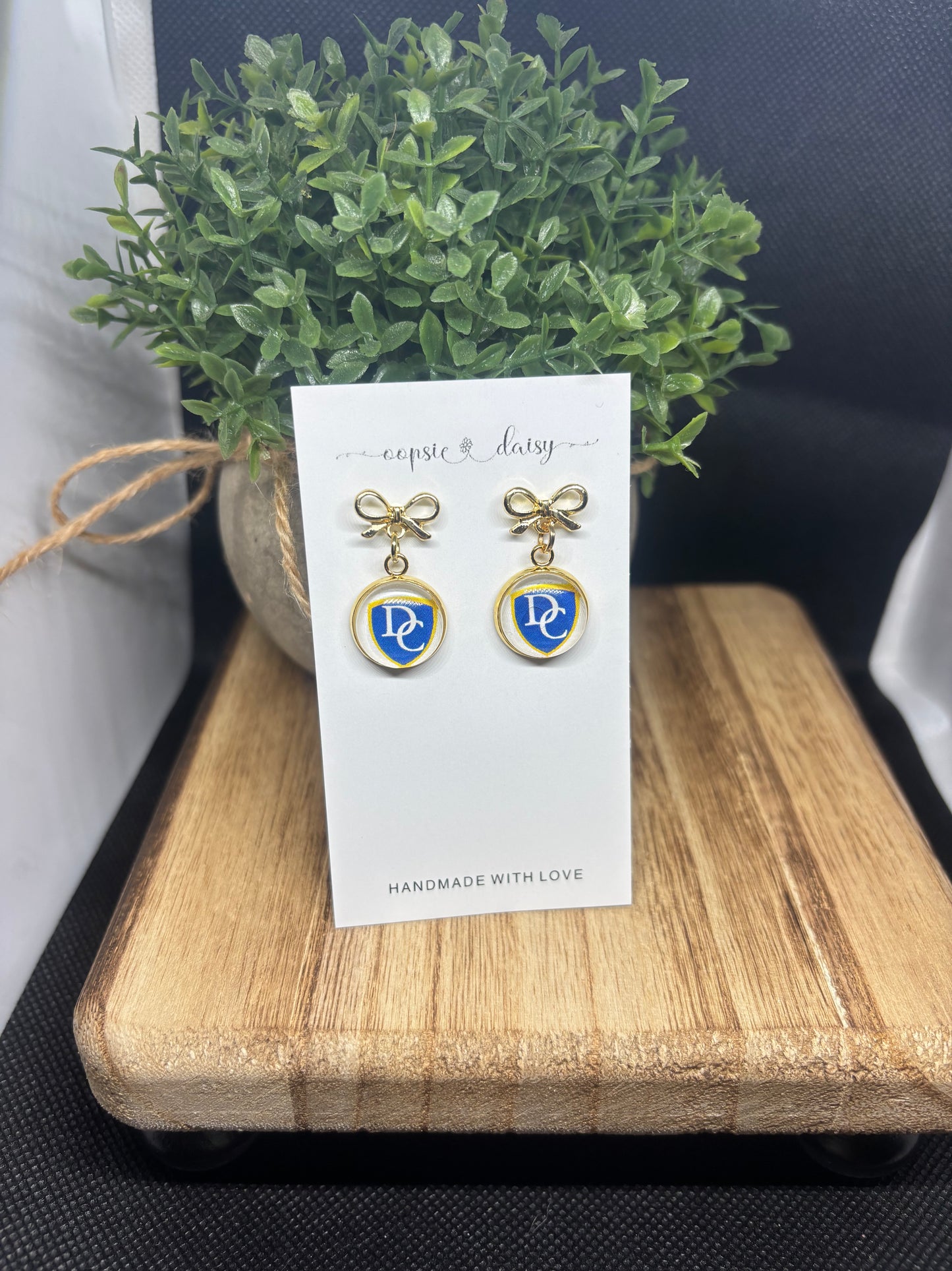 Decatur county/Riverside earrings